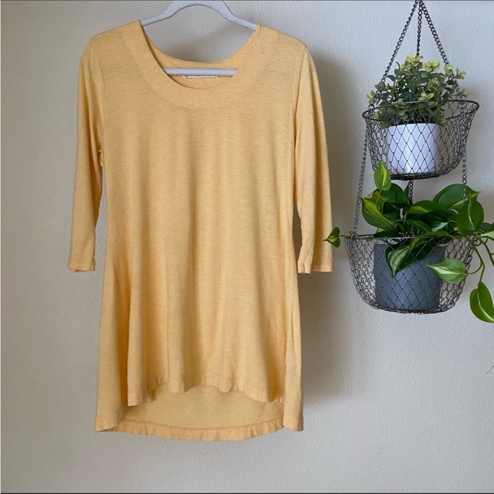 Peruvian Connection Avignon Pima-Modal Blend Tunic Size Medium
